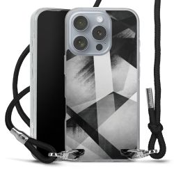 Carry Case Transparent Fabric black/silver