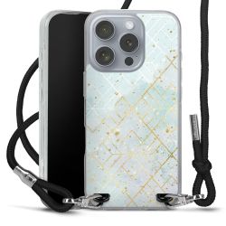 Carry Case Transparent Fabric black/silver