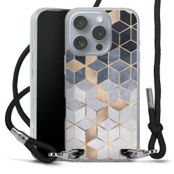 Carry Case Transparent Fabric black/silver