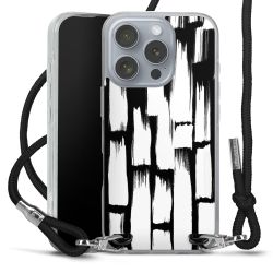 Carry Case Transparent Fabric black/silver