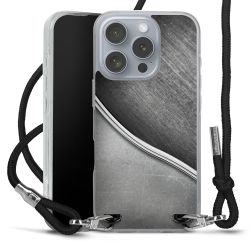 Carry Case Transparent Fabric black/silver