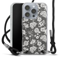 Carry Case Transparent Fabric black/silver