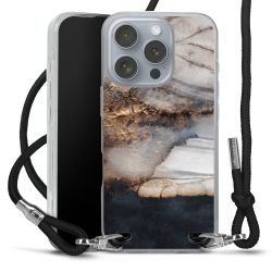 Carry Case Transparent Fabric black/silver