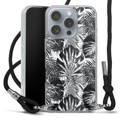 Carry Case Transparent Fabric black/silver