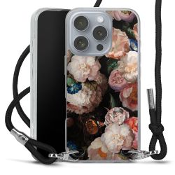 Carry Case Transparent Fabric black/silver