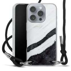 Carry Case Transparent Fabric black/silver