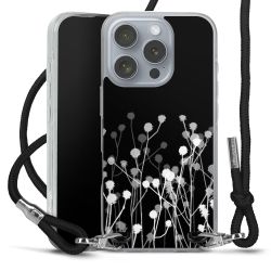 Carry Case Transparent Fabric black/silver