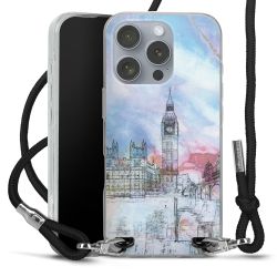 Carry Case Transparent Fabric black/silver