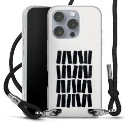 Carry Case Transparent Fabric black/silver