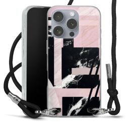 Carry Case Transparent Fabric black/silver