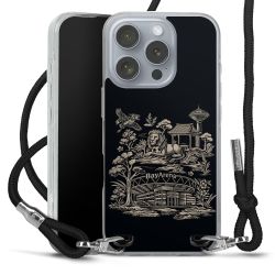 Carry Case Stoff schwarz/silber