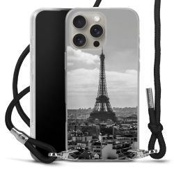 Carry Case Transparent Fabric black/silver