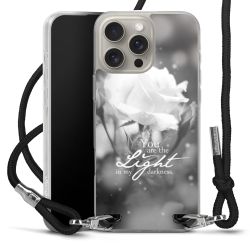 Carry Case Transparent Fabric black/silver