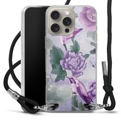 Carry Case Transparent Fabric black/silver