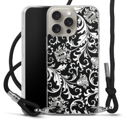 Carry Case Transparent Fabric black/silver