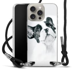 Carry Case Transparent Fabric black/silver