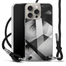 Carry Case Transparent Fabric black/silver