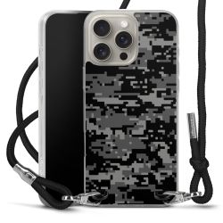 Carry Case Transparent Fabric black/silver