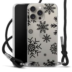 Carry Case Transparent Fabric black/silver