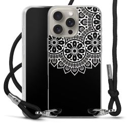 Carry Case Transparent Fabric black/silver