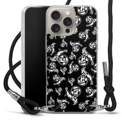 Carry Case Stoff schwarz/silber