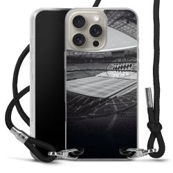 Carry Case Transparent Fabric black/silver