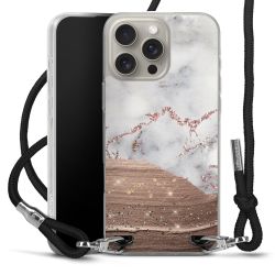 Carry Case Transparent Fabric black/silver