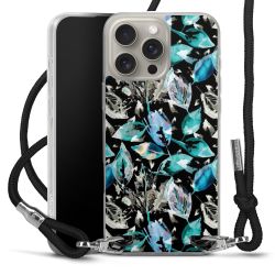 Carry Case Transparent Fabric black/silver