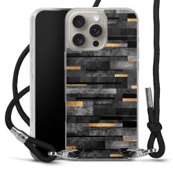 Carry Case Transparent Fabric black/silver