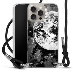 Carry Case Transparent Fabric black/silver