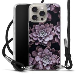 Carry Case Transparent Fabric black/silver