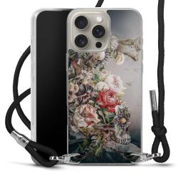 Carry Case Transparent Fabric black/silver