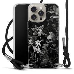 Carry Case Transparent Fabric black/silver