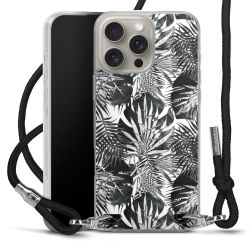 Carry Case Transparent Fabric black/silver