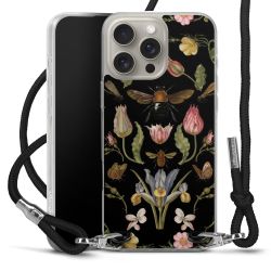 Carry Case Transparent Fabric black/silver