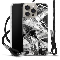 Carry Case Transparent Fabric black/silver