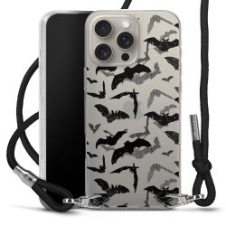 Carry Case Transparent Fabric black/silver