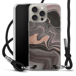 Carry Case Transparent Fabric black/silver