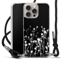 Carry Case Transparent Fabric black/silver