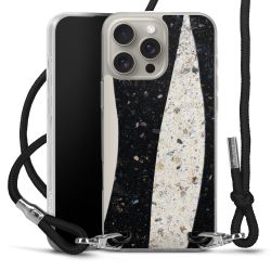 Carry Case Transparent Fabric black/silver