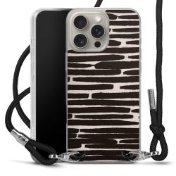 Carry Case Transparent Fabric black/silver