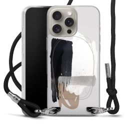 Carry Case Transparent Fabric black/silver