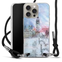 Carry Case Transparent Fabric black/silver