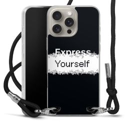 Carry Case Fabric black/silver