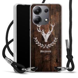 Carry Case Stoff schwarz/silber