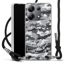 Carry Case Stoff schwarz/silber