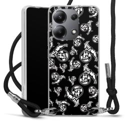 Carry Case Stoff schwarz/silber