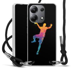 Carry Case Stoff schwarz/silber