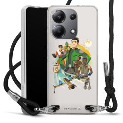 Carry Case Stoff schwarz/silber