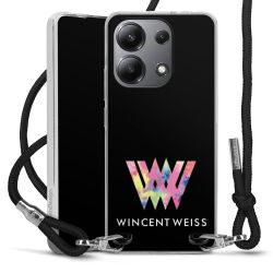 Carry Case Stoff schwarz/silber